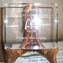 Premio Innovacion 2004 por Mc Donalds Argentina
