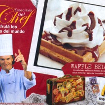 Desarrollo de Waffles para McDonalds Argentina